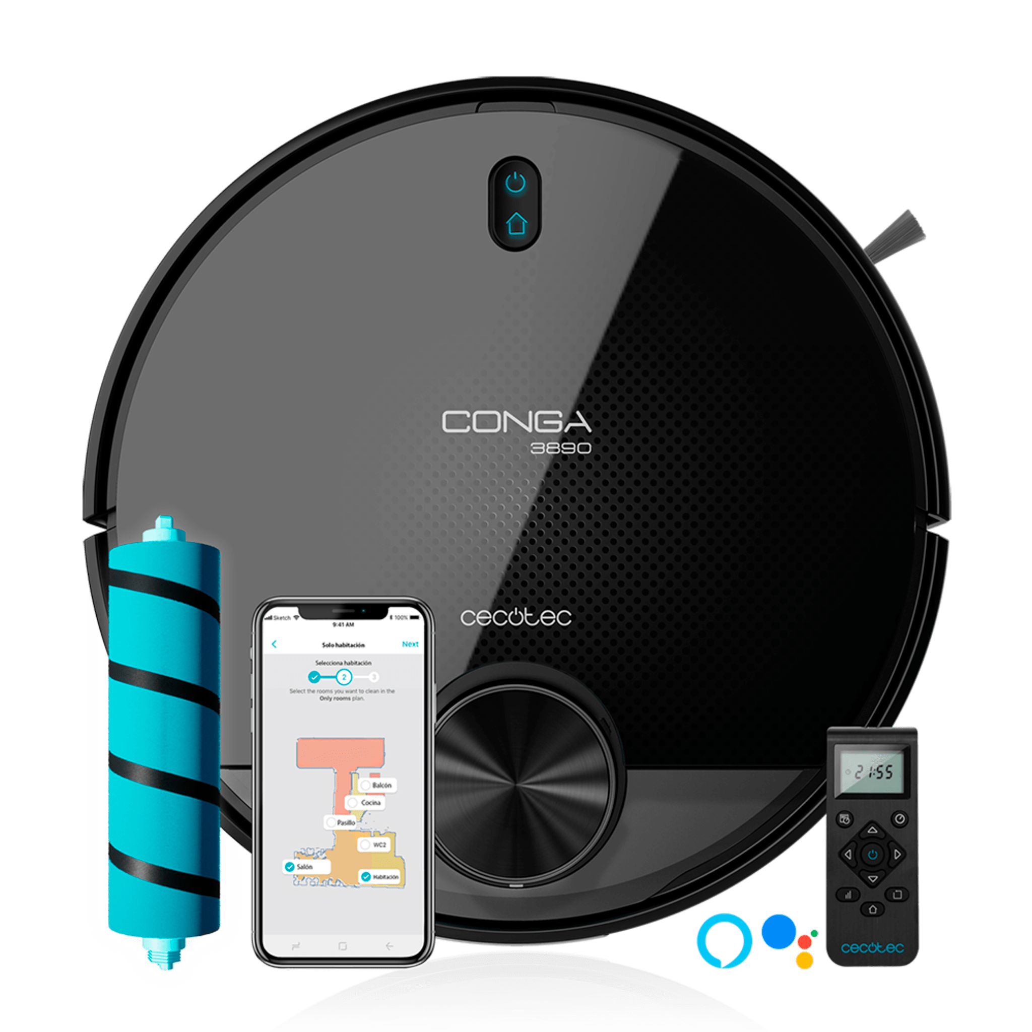 Conga 3890 Ultra Robot aspirador Cecotec