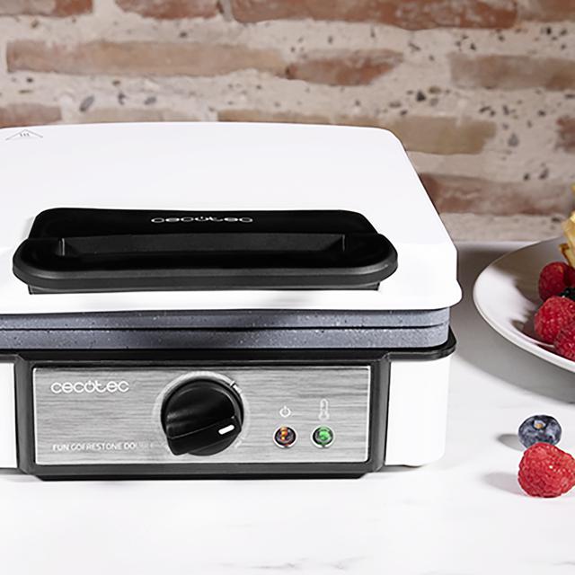 Fun Gofrestone Double Máquina de waffles Cecotec