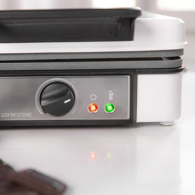 Fun GofreStone 4Inox Máquina de waffles Cecotec
