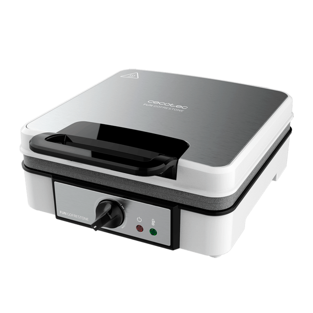 Fun GofreStone 4Inox Macchina per waffle Cecotec