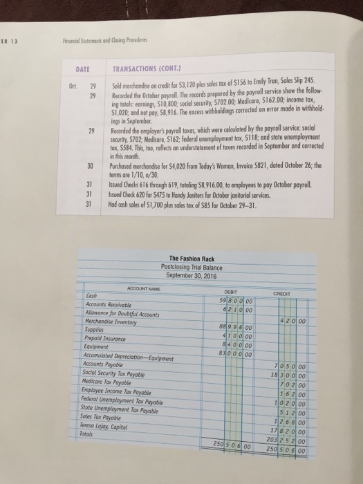 Practice Set 2 Mini Accounting Business Cycle The