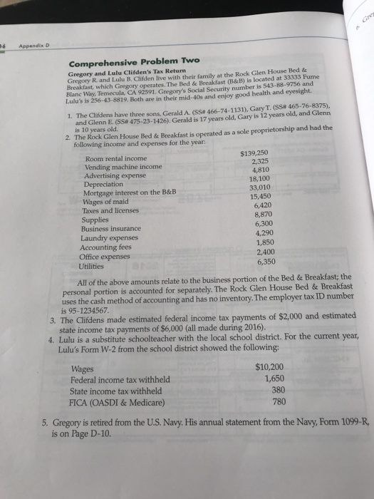 I Have The 1040A, I Need The Rest Of Forms Under R