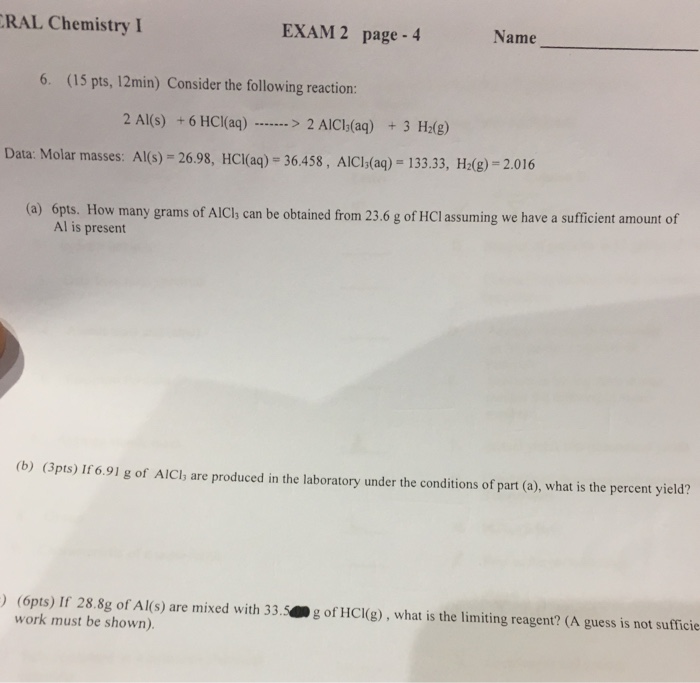 Chemistry Archive October 06, 2017