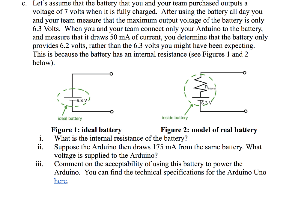 Fully Charged Battery Voltage