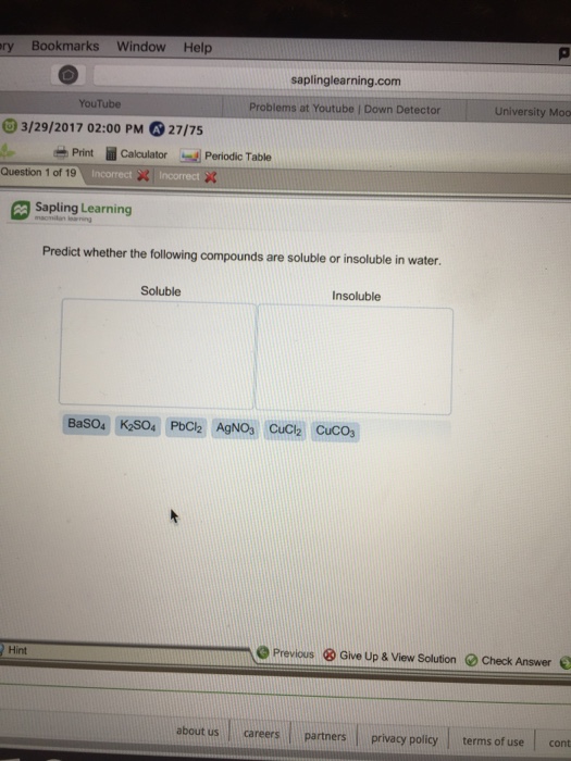 Solved Ory Bookmarks Window Help YouT...