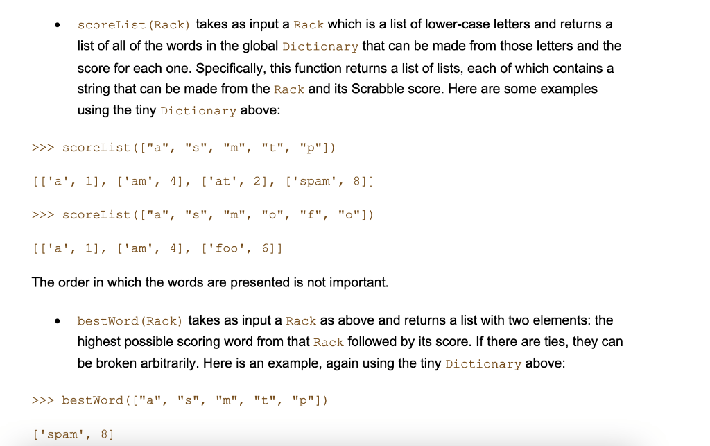 Solved PYTHON for LOOPS ARE NOT ALLOWED. ONLY ALLOWED TO