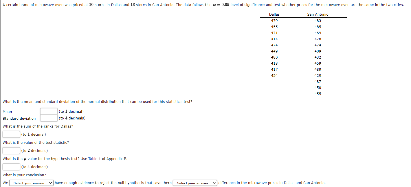 Solved A certain brand of microwave oven was priced at 10