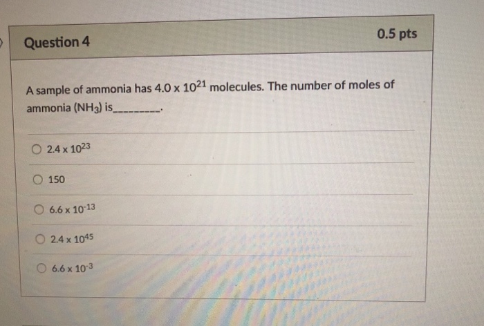 0.5 pts Question 2 Which of the following statements