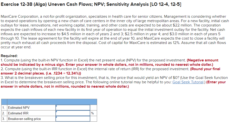 Solved MaxiCare Corporation, a notforprofit organization,