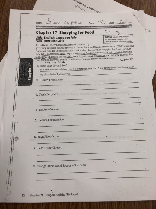 Bestseller Chapter 17 Biology Workbook Answers
