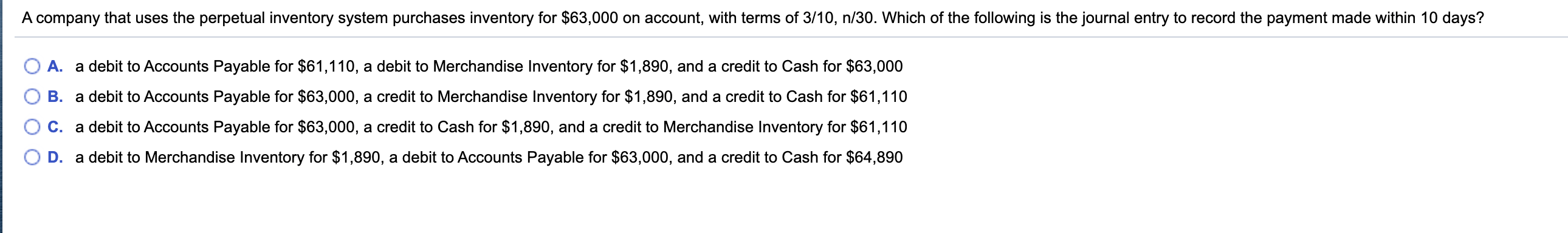 Solved A Company Using The Perpetual Inventory System Pur...