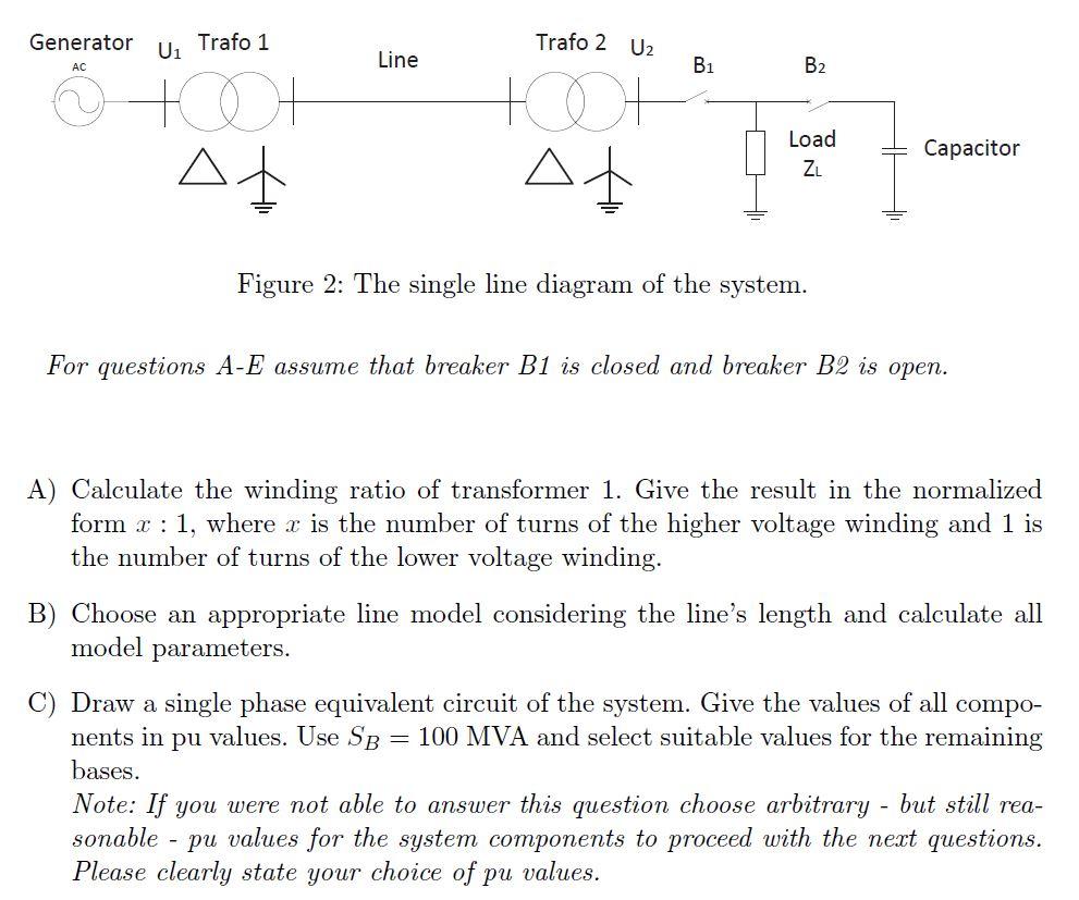 Solved This question is concerned with a three-phase high | Chegg.com