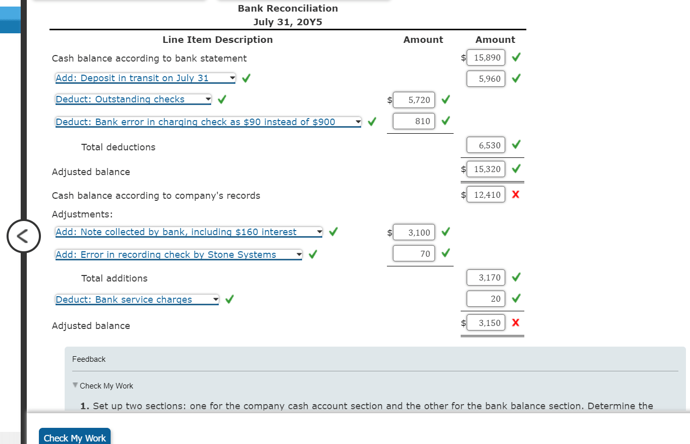 Solved how do you calculate Cash balance according to