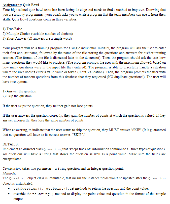 Science Quiz Bowl Questions Middle School at Veronica Welton blog