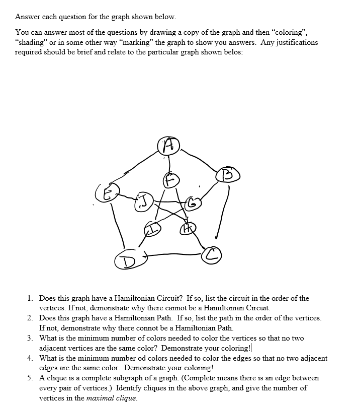 Solved Answer each question for the graph shown below. You | Chegg.com