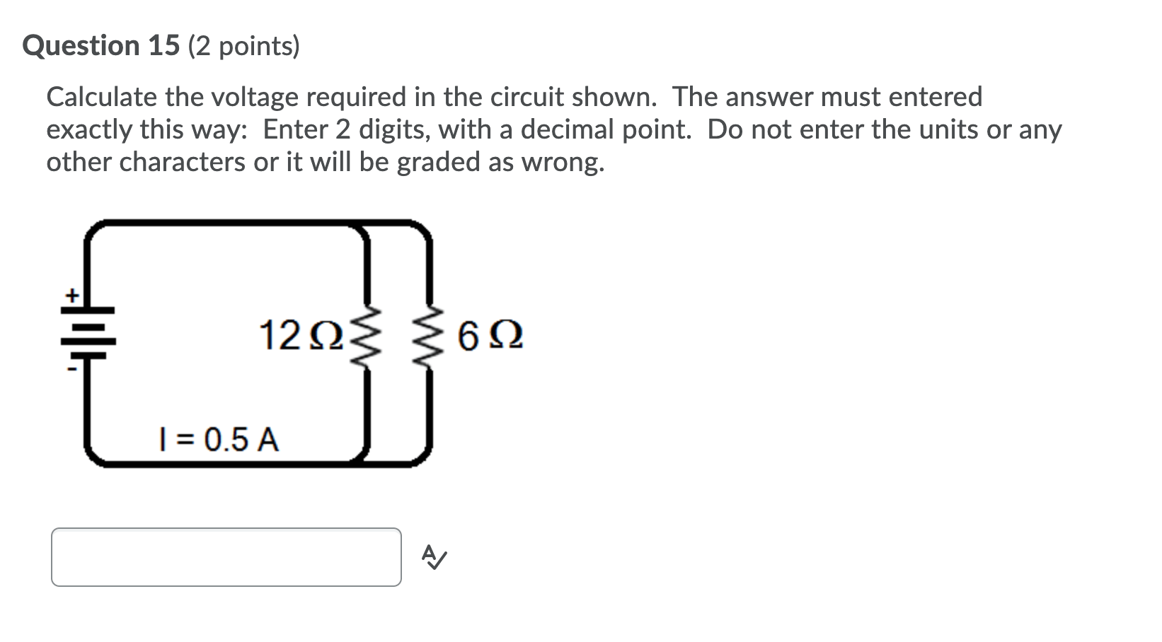 Solved Question 8 (2 points) A clock draws 0.5 A of current