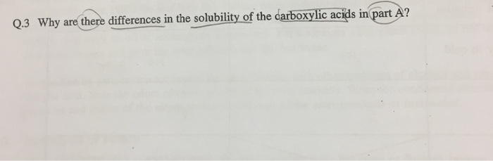 Solved A. Carboxylic Acids And Their Salts Benzoic Acid...