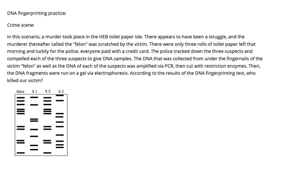 Solved Gel electrophoresis In the lab you will graph the | Chegg.com