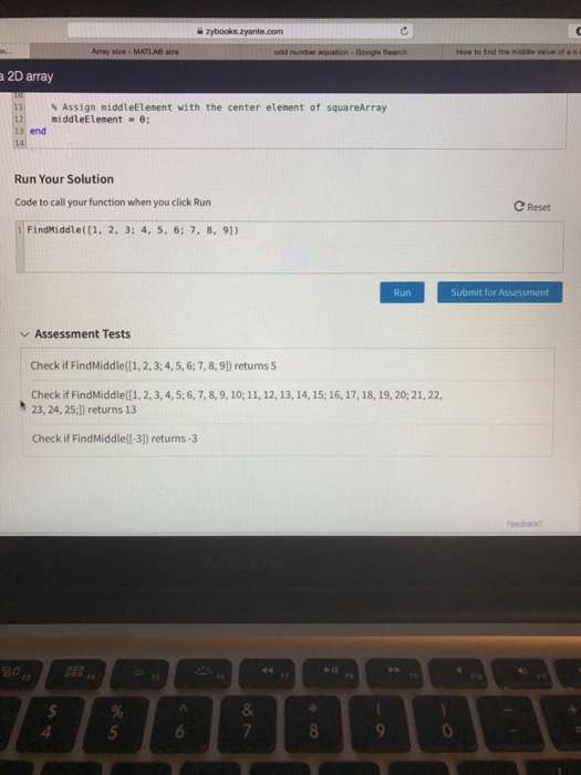Solved Array Sure MATLAB Bize Odd Number Equation Google