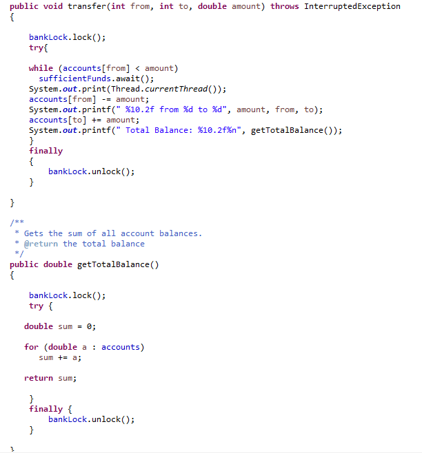 Solved (JAVA LOCKS CONCURRENCY) Provide another solution to