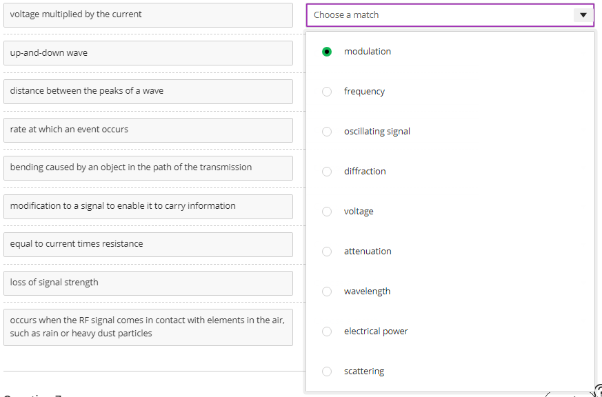 Solved Chapter 3 Radio Frequency FundamentalsQuestion