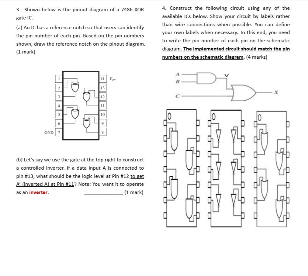 Xor Gate Ic Circuit Diagram
