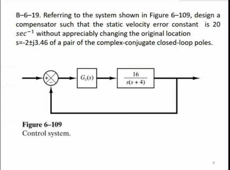Solved B619. Referring to the system shown in Figure