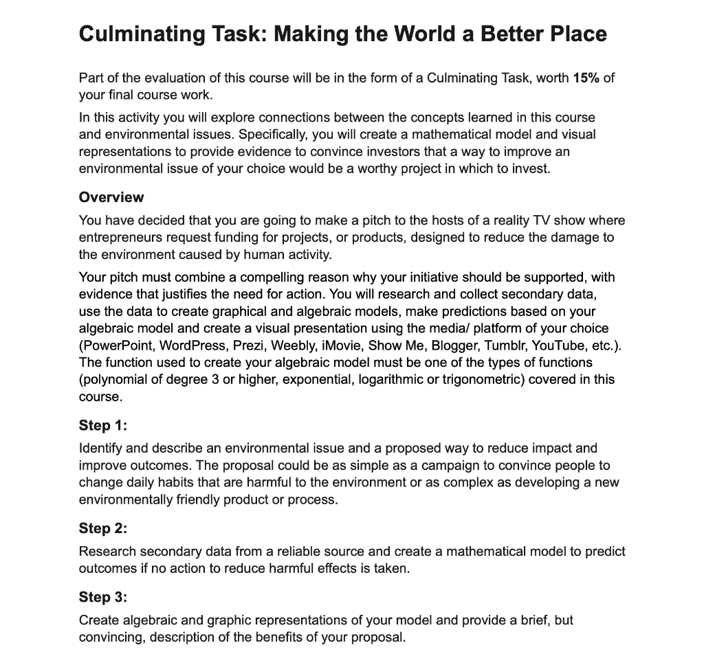 Solved Part of the evaluation of this course will be in the | Chegg.com