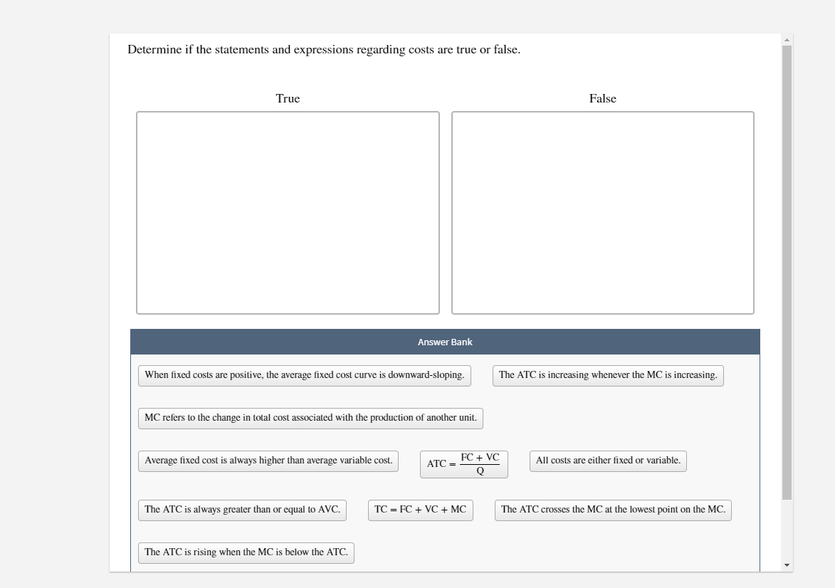 Solved Determine If The Statements And Expressions Regard...