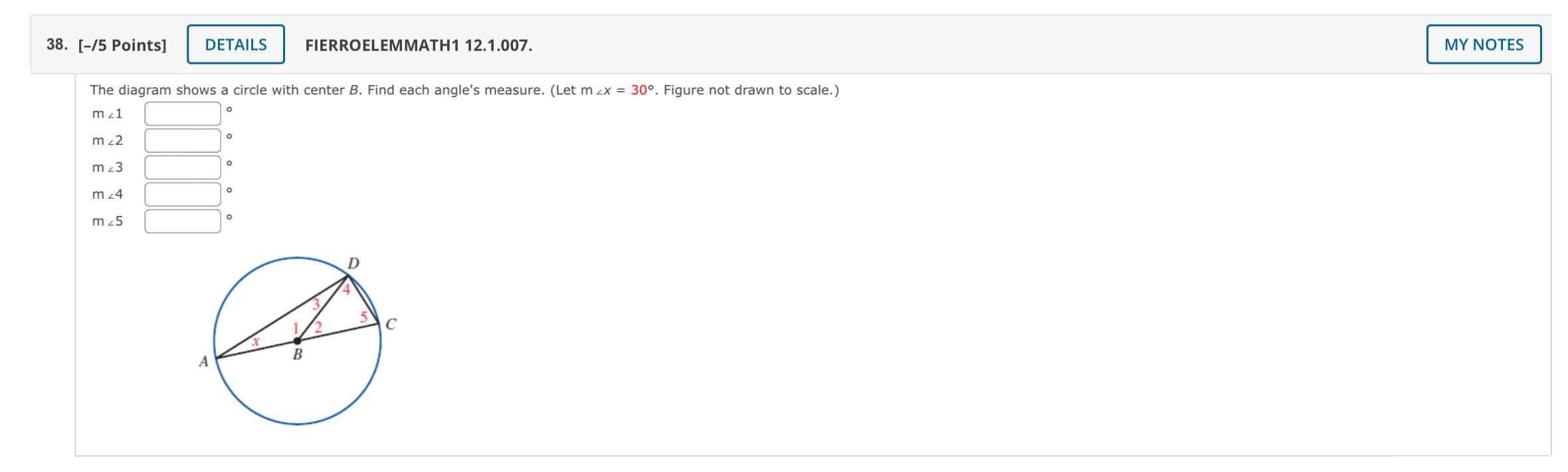 Solved [-/5 Points] FIERROELEMMATH1 12. 1.007. The diagram | Chegg.com