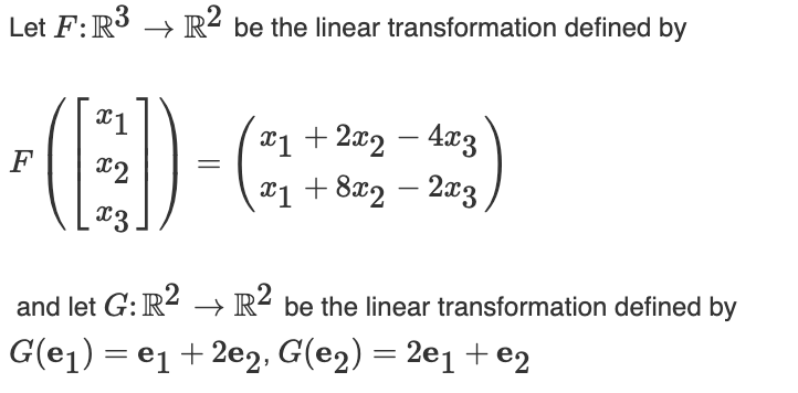 Solved a) find GoF b) what is the standard matrix of GoF | Chegg.com