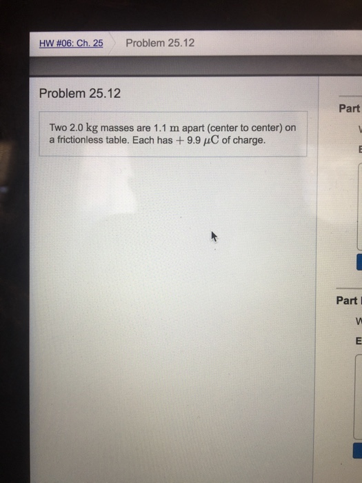 Solved What Is The Magnitude Of The Electric Force On One