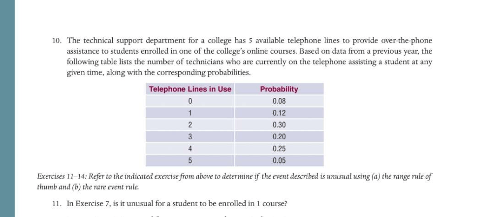 Solved Refer To The Probability Distribution In Section 3...