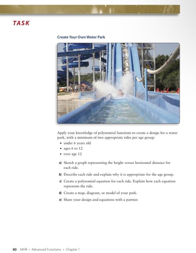 [Solved] Create Your Own Water Park Apply your knowledge