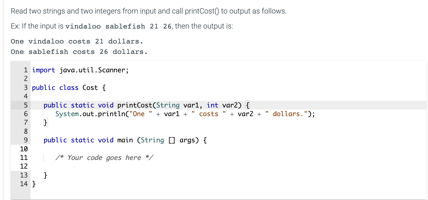 Solved Read two strings and two integers from input and call