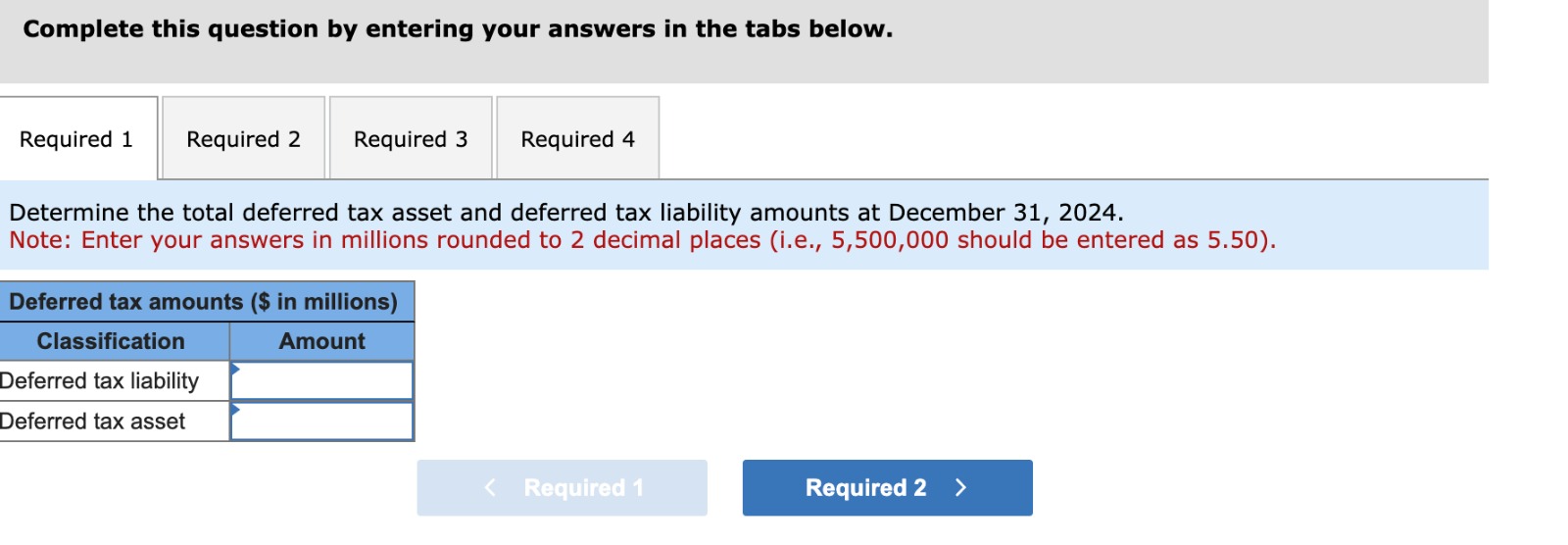 Solved CorningHowell reported taxable in 2024 of