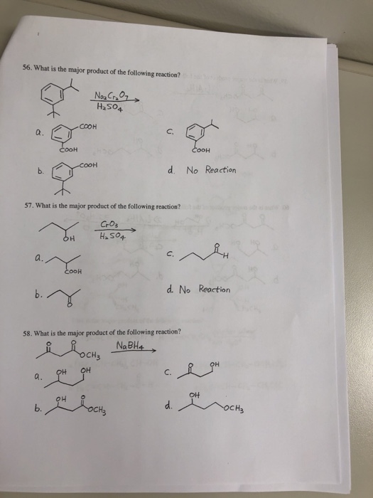 💫 Final Exam Une Organic Chemistry 👈