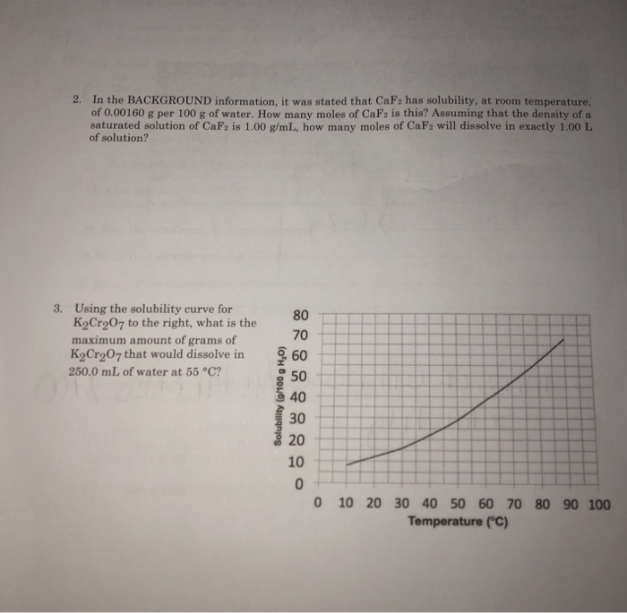 Solved 2. In The BACKGROUND Information, It Was Stated Th...
