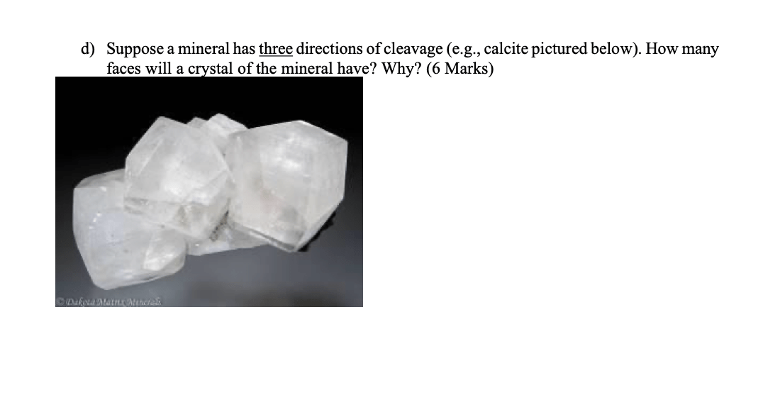 Solved 3. CLEAVAGE (24 Marks) Here we consider the physical