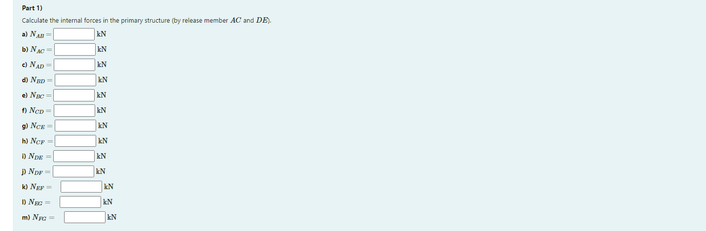 Solved Week 4. Question 3: Using the force method, determine | Chegg.com