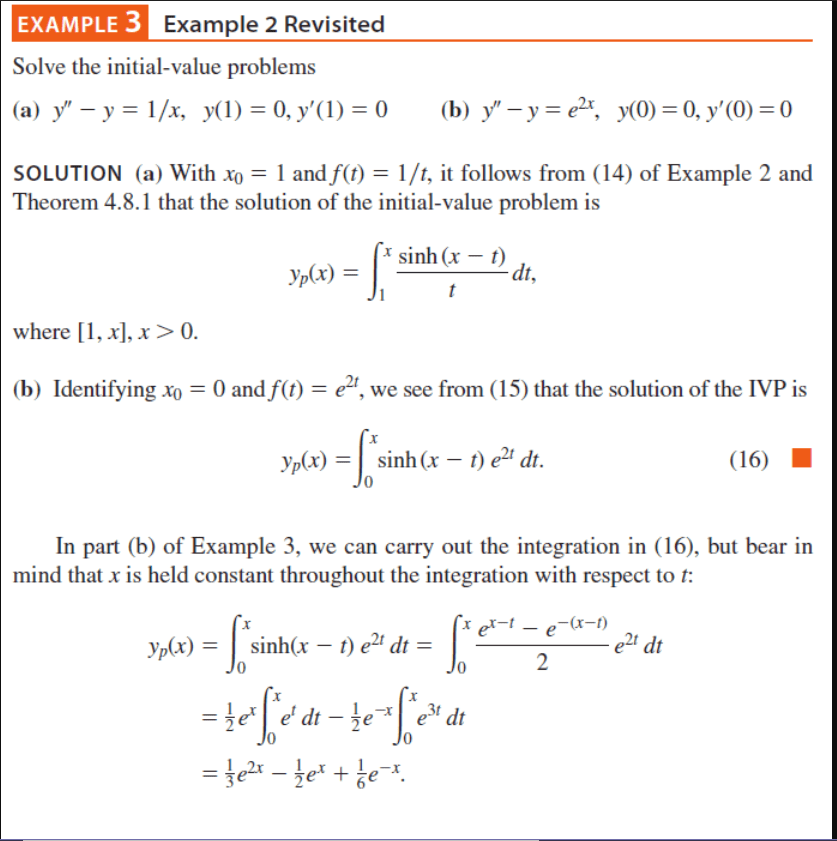Solved Proceed as in this example to find the solution of