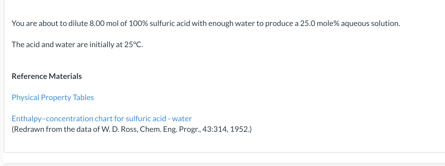 You are about to dilute 8.00 mol of 100 sulfuric