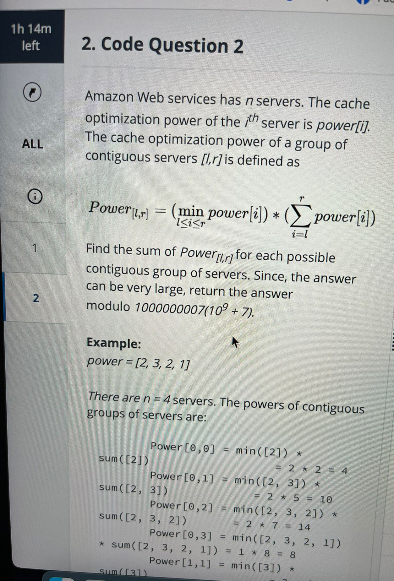 Solved I gave Amazon OA today on the Hackerrank platform.