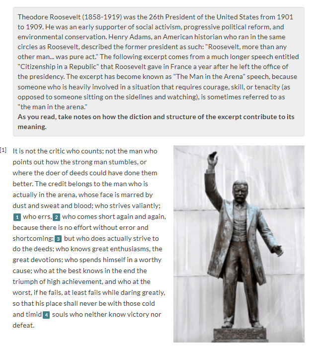 Solved Explain How The Diction And Language Used In The | Chegg.com