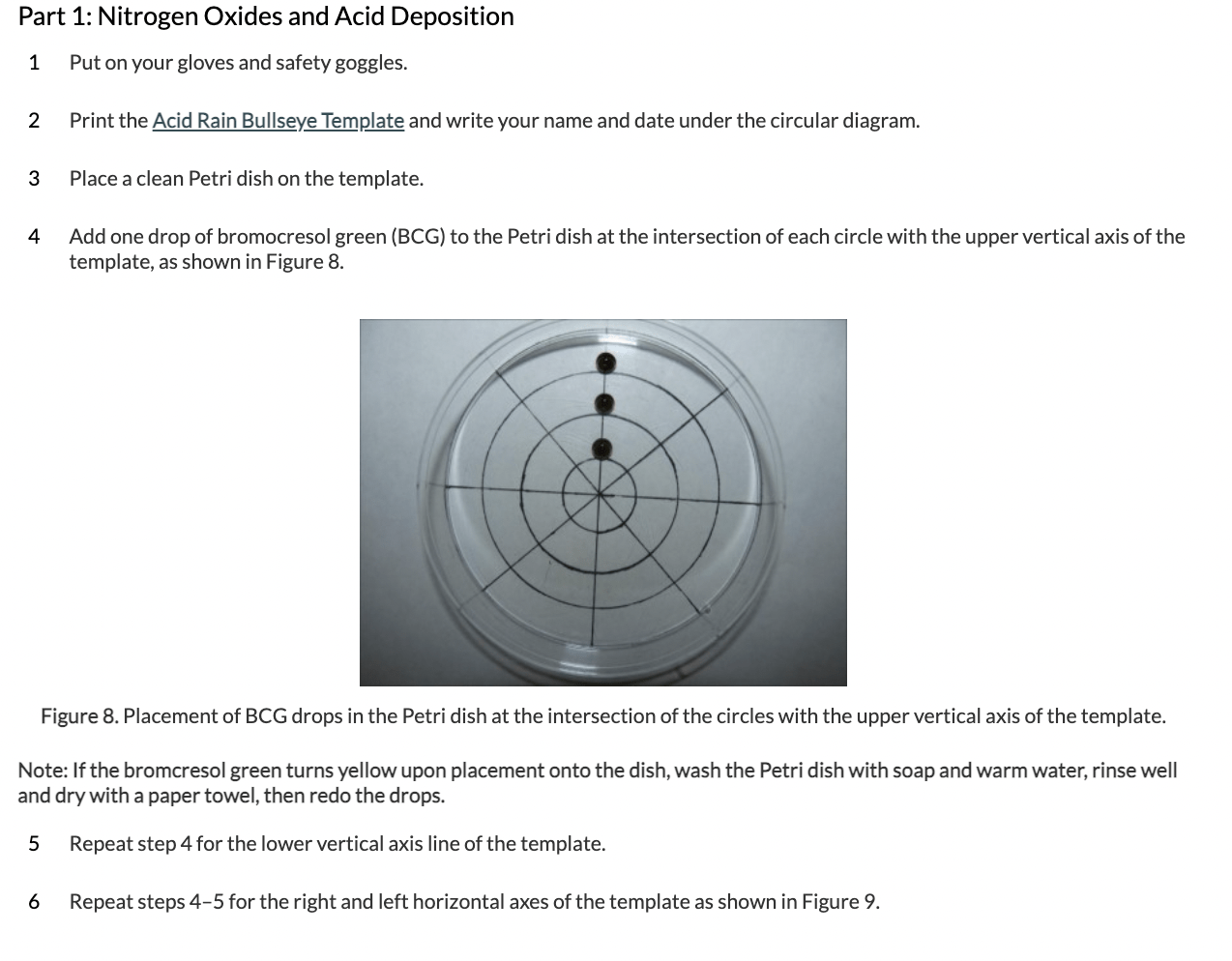 Exercise 1 Questions 1. Explain how the Petri dish