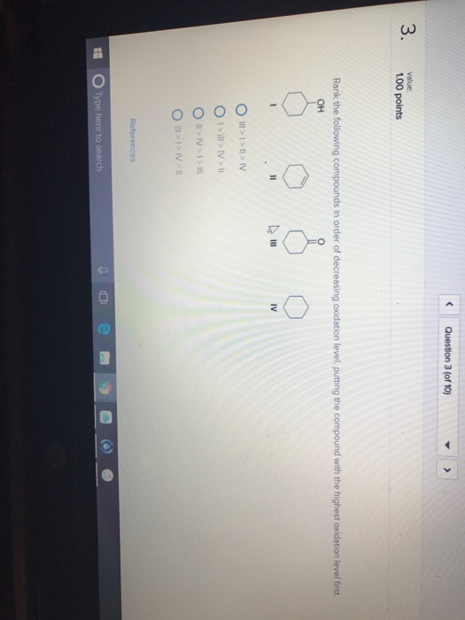 Solved Rank The Following Compounds In Order Of Decreasin...