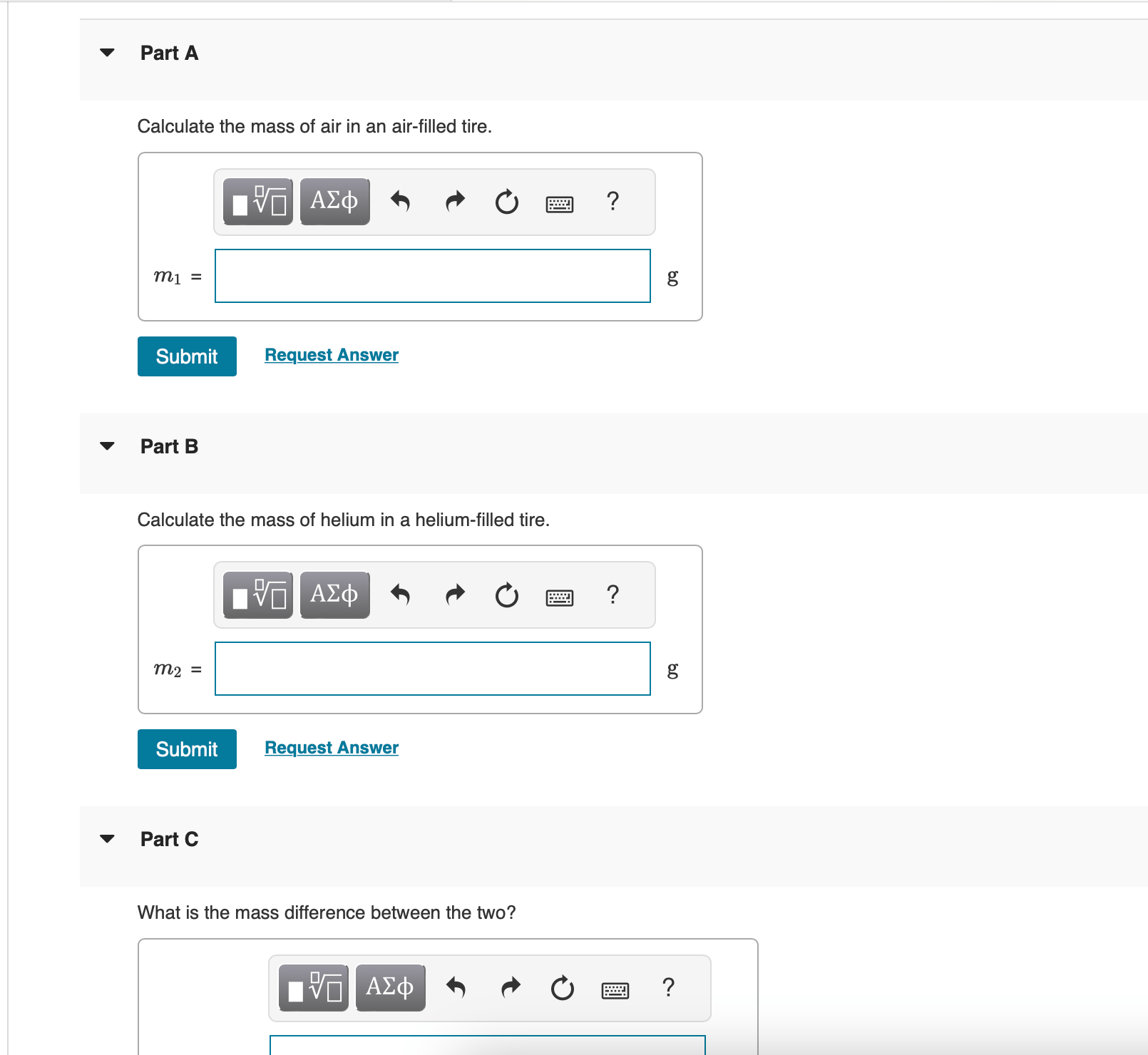 Solved Olympic cyclists fill their tires with helium to make