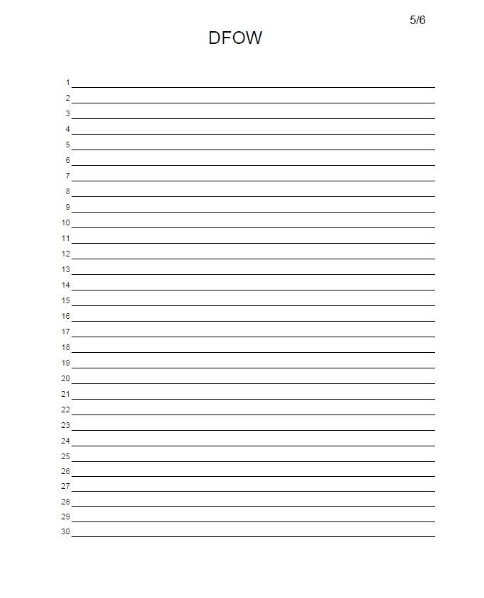 Solved Definable Feature of Work (DFOW) Exercise • This is