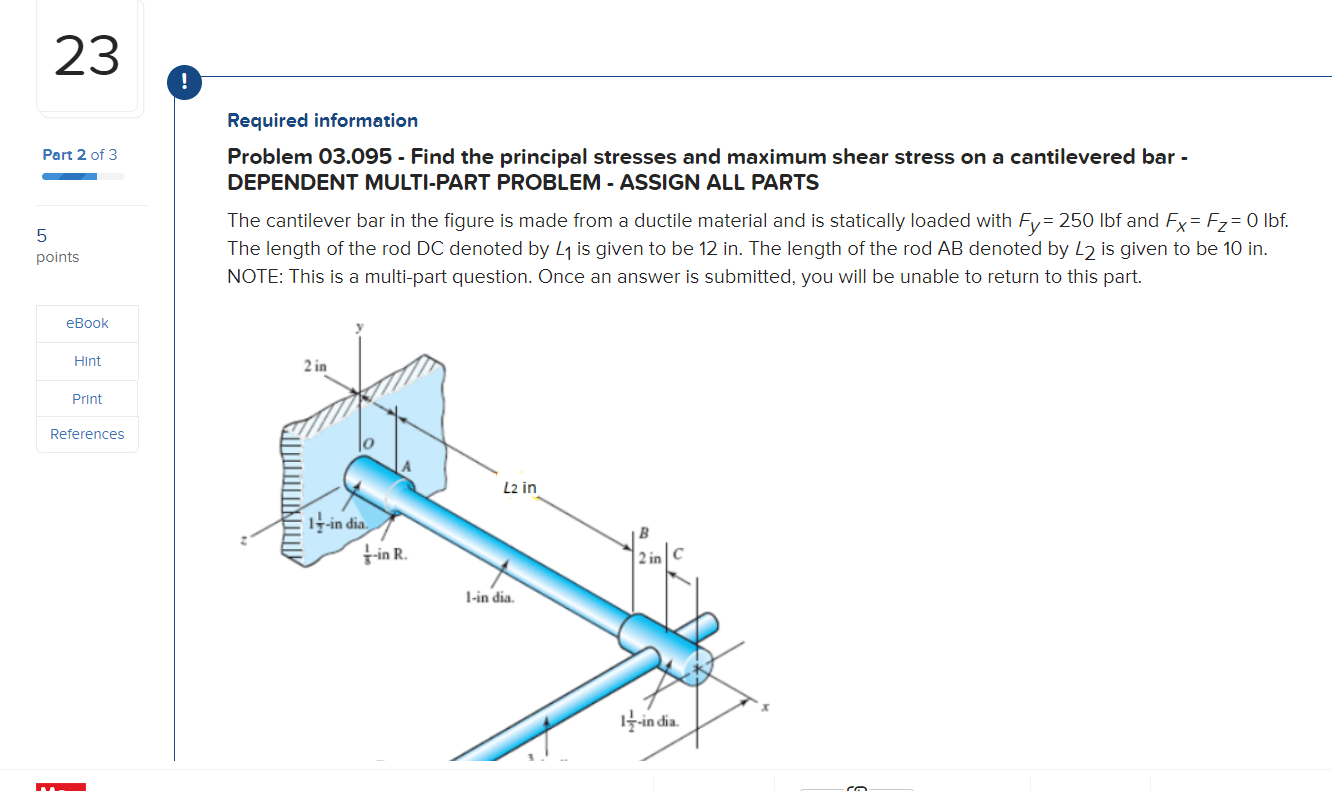 Solved Required information Problem 03.095 - Find the | Chegg.com