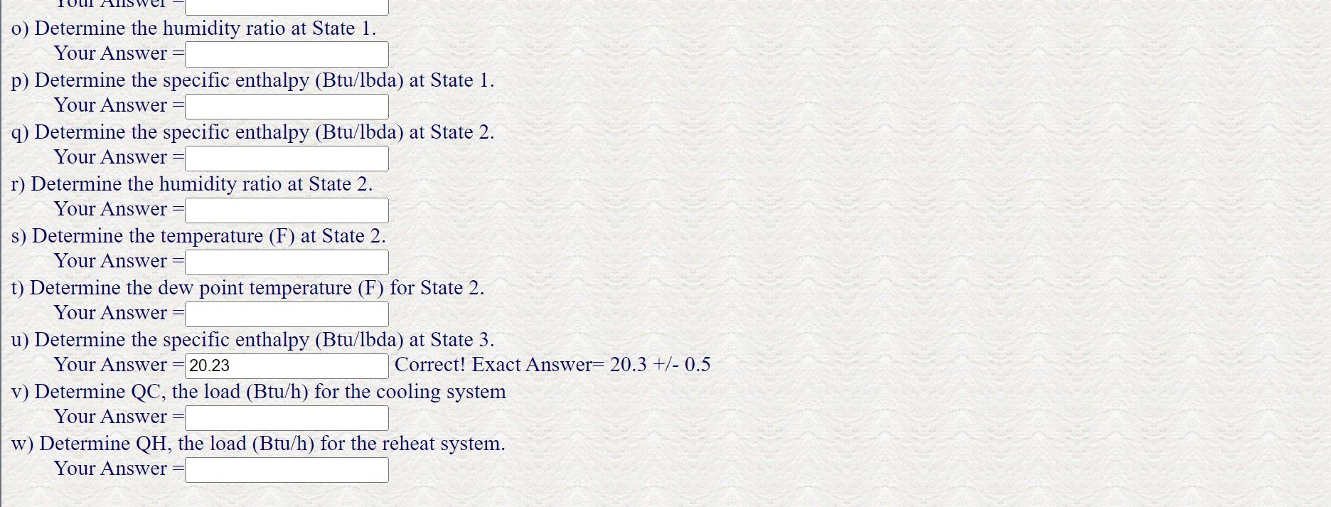 Solved An air conditioning system is used to provide cooling | Chegg.com